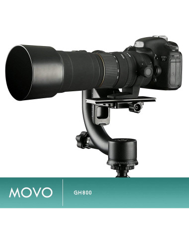 Cabezal de trípode Movo GH800 de fibra de carbono 13.6 kg