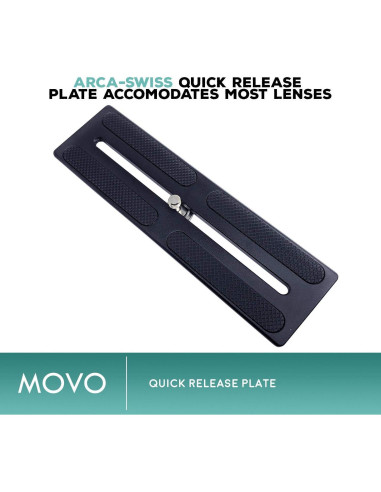 Cabezal de trípode Movo GH800 de fibra de carbono 13.6 kg