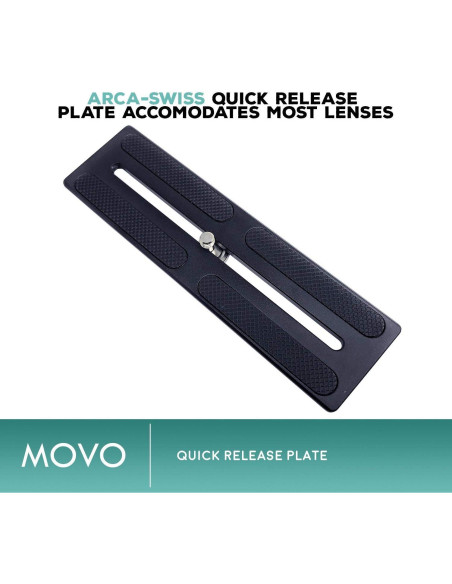 Cabezal de trípode Movo GH800 de fibra de carbono 13.6 kg