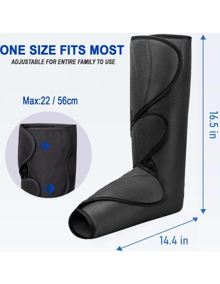 Masajeador de Compresión para Piernas RENUPRO 6 Modos Calor