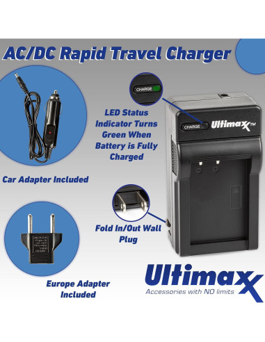 Kit de Accesorios Ultimaxx 55MM para Nikon D7100/D7200/D7500