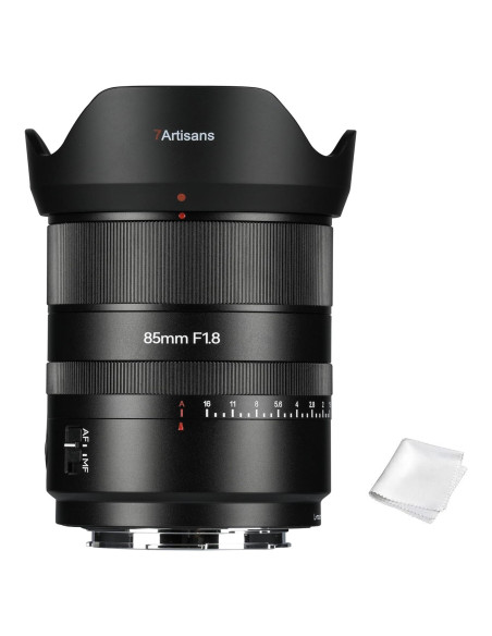 Lente de Retrato 7artisans 85mm F1.8 AF para Montura L