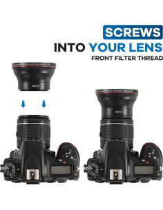 Juego de Lentes Telefoto y Gran Angular OPTURA para Samsung NX 2