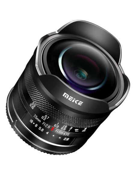 Lente Ojo de Pez Meike 7.5mm f2.8 para Canon EOS M Lente Ojo de Pez Meike 7.5mm f2.8 para Canon EOS M