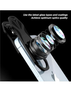 Lente Ojo de Pez 210 BIGBIGRIVER para Teléfonos Móviles 2