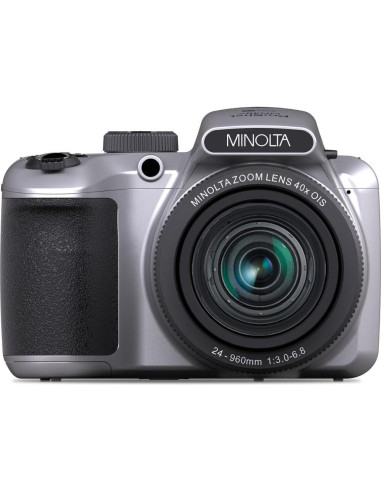 Cámara Digital Minolta MN40Z 20MP 40x Zoom Óptico Plata