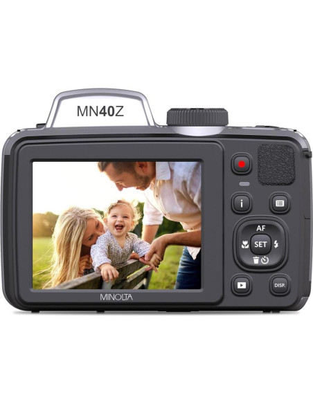 Cámara Digital Minolta MN40Z 20MP 40x Zoom Óptico Plata Cámara Digital Minolta MN40Z 20MP 40x Zoom Óptico Plata