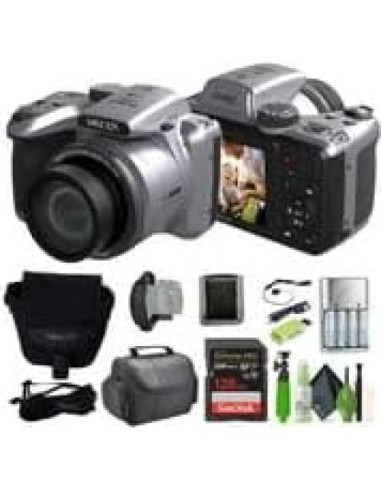 Cámara Digital Minolta MN40Z 20MP 40x Zoom Óptico Plata