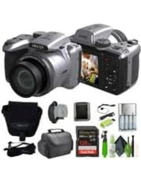 Cámara Digital Minolta MN40Z 20MP 40x Zoom Óptico Plata Cámara Digital Minolta MN40Z 20MP 40x Zoom Óptico Plata