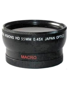 Lente Gran Angular Digital Vision 55mm 0.45x para Cámaras SLR