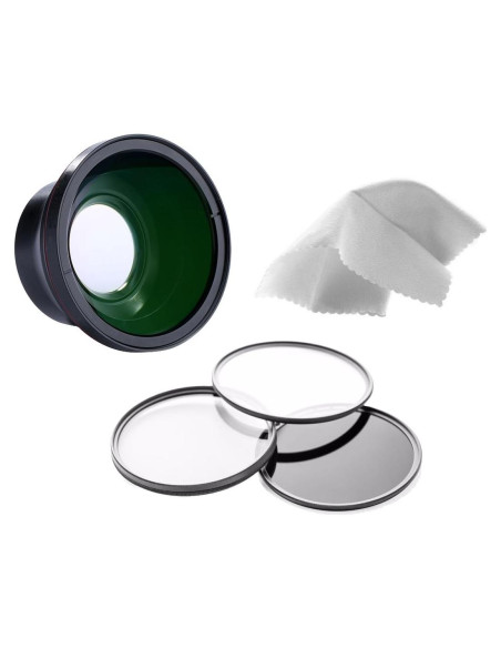 Lente Gran Angular 0.43X Digital Nc para Leica V-LUX 114 Lente Gran Angular 0.43X Digital Nc para Leica V-LUX 114