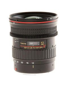 Lente Tokina AT-X Pro DX 12-28mm f/4.0 para Canon