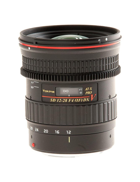 Lente Tokina AT-X Pro DX 12-28mm f/4.0 para Canon