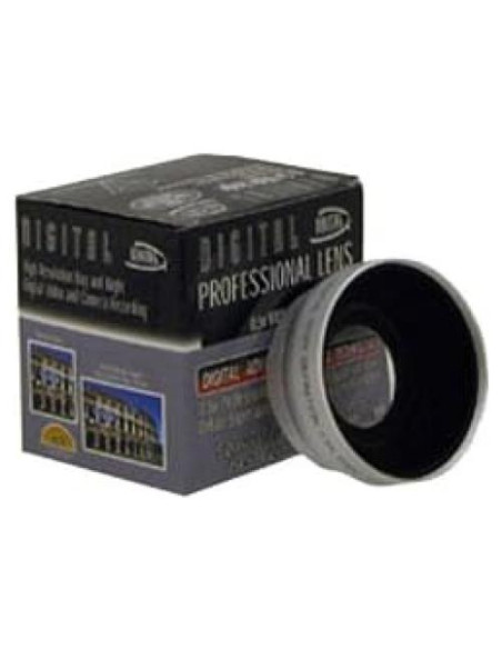 Lente Gran Angular 0.45x Tokina 30mm con Macro y Funda