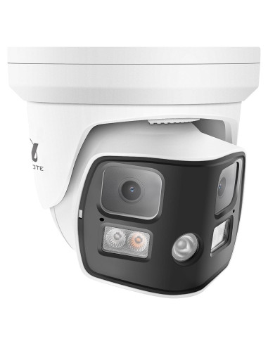 Cámara de Seguridad IP PoE ONWOTE 4K 8MP Doble Lente 180