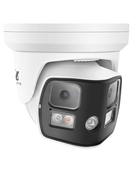 Cámara de Seguridad IP PoE ONWOTE 4K 8MP Doble Lente 180