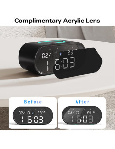 Cámara de Video WiFi 4K FANBO con Altavoz y Cargador Inalámbrico 2