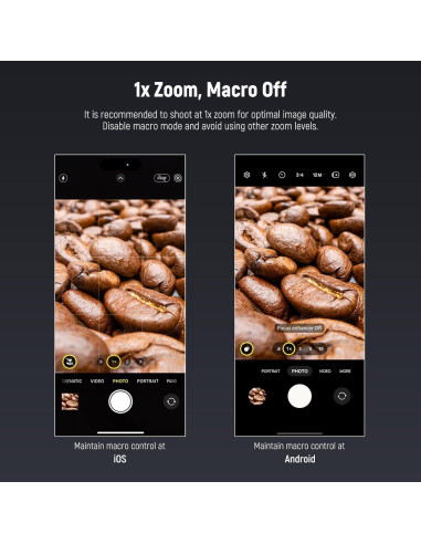 Lente Macro de Sonda NEEWER 18mm 2X para Teléfonos Móviles