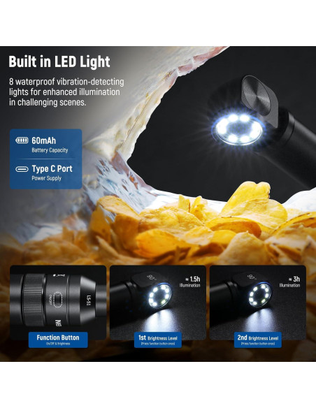 Lente Macro de Sonda NEEWER 18mm 2X para Teléfonos Móviles Lente Macro de Sonda NEEWER 18mm 2X para Teléfonos Móviles