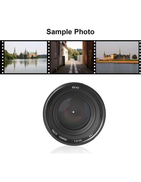 Lente Meike 50mm F1.2 Manual para Cámaras Sony E-Mount Lente Meike 50mm F1.2 Manual para Cámaras Sony E-Mount