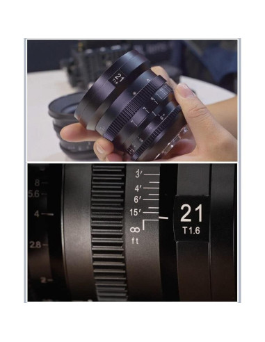 Lente SLR Magic CINE 21mm T1.6 Full Frame para Sony E