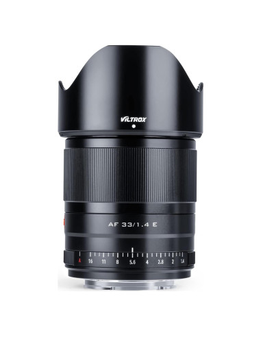 Lente VILTROX 33mm f/1.4 para Sony E - Enfoque Automático APS-C