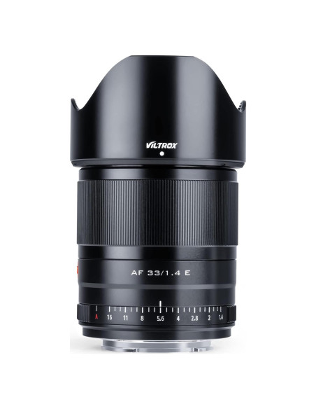 Lente VILTROX 33mm f/1.4 para Sony E - Enfoque Automático APS-C
