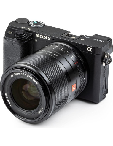 Lente VILTROX 33mm f/1.4 para Sony E - Enfoque Automático APS-C