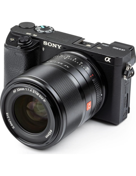 Lente VILTROX 33mm f/1.4 para Sony E - Enfoque Automático APS-C