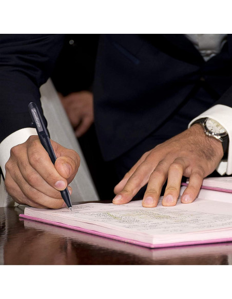 Bolígrafo Retráctil SMOOTHERPRO TG205 Aluminio Negro