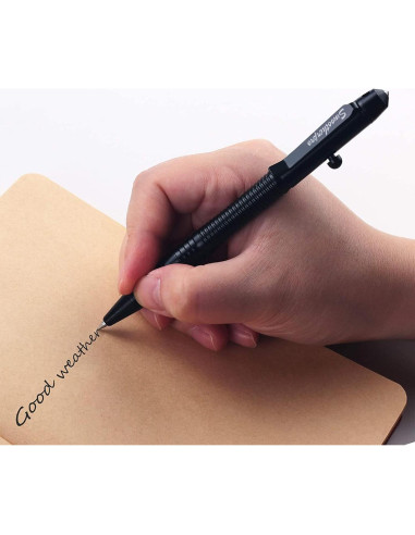 Bolígrafo Retráctil SMOOTHERPRO TG205 Aluminio Negro