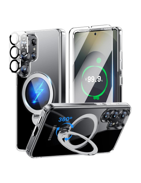 Funda Magnética a Prueba de Golpes Bitowik para Samsung S25 Ultra