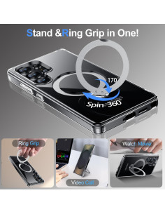 Funda Magnética a Prueba de Golpes Bitowik para Samsung S25 Ultra 2