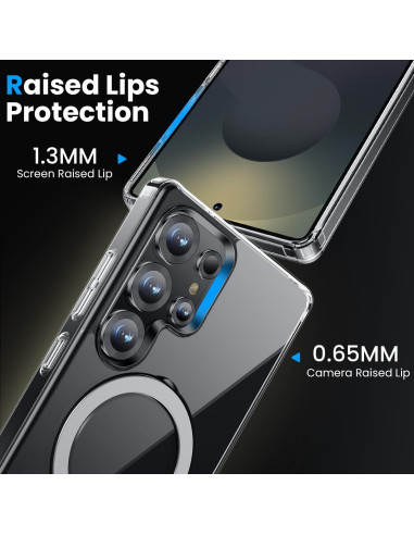 Funda Magnética a Prueba de Golpes Bitowik para Samsung S25 Ultra