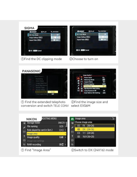 Lente Fisheye 7artisans 7.5mm F3.5 APS-C para Nikon DSLR
