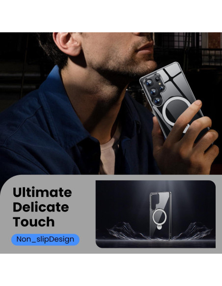 Funda Magnética a Prueba de Golpes Bitowik para Samsung S25 Ultra