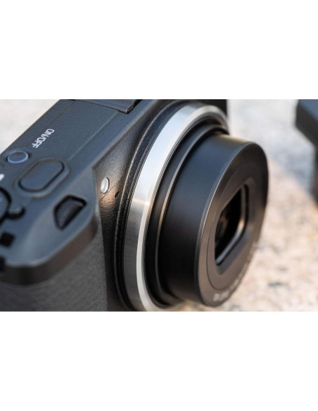 Adaptador de Lente NiSi 49mm para Ricoh GR III - Aluminio Adaptador de Lente NiSi 49mm para Ricoh GR III - Aluminio