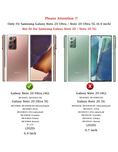 Funda Samsung Galaxy Note 20 Ultra 5G Grado Militar con Soporte 2