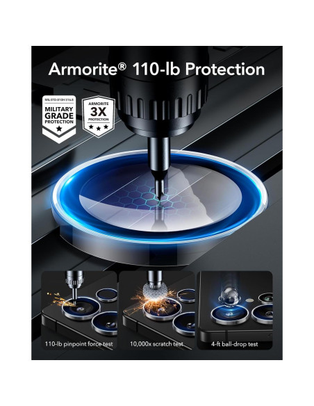Protector de Lente de Cámara ESR para Samsung Galaxy S25 Ultra