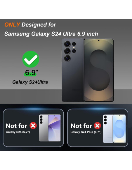 Funda TPU Iridiscente I-MGAE-IN-AR para Samsung S24 Ultra