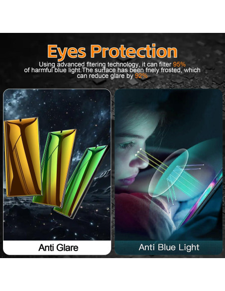 Protector de Pantalla Privacidad ELEYBTEH para Samsung Galaxy S25 Ultra