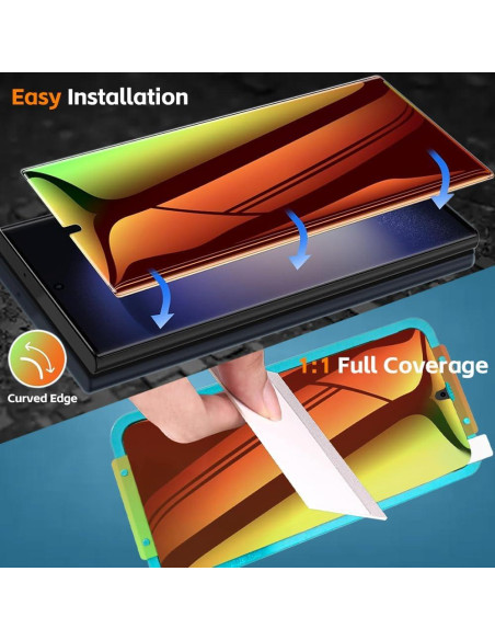 Protector de Pantalla Privacidad ELEYBTEH para Samsung Galaxy S25 Ultra