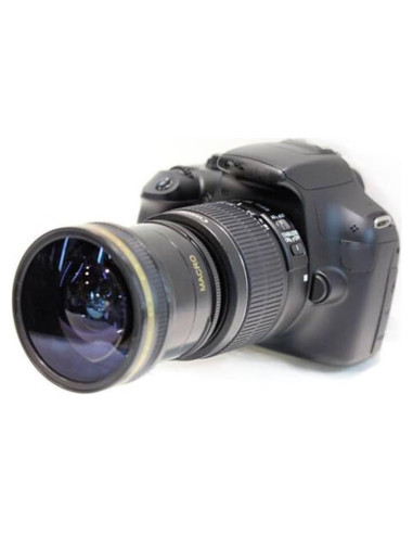 Lente Fisheye Macro 58mm HD Optura para Canon DSLR