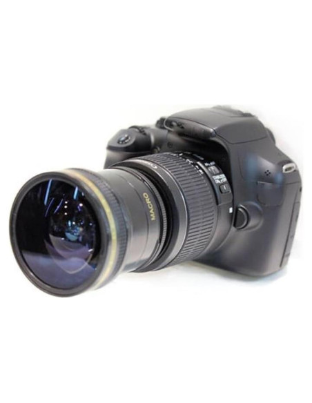 Lente Fisheye Macro 58mm HD Optura para Canon DSLR Lente Fisheye Macro 58mm HD Optura para Canon DSLR