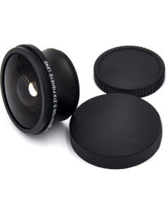 Lente Ojo de Pez 0.21x Hila para Sony Handycam DCR-DVD105 2