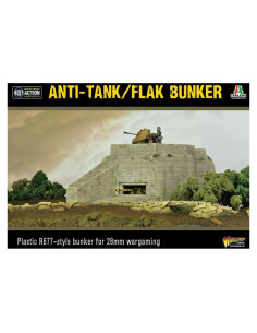 Bunker Flak R677 Warlord 1:56 WWII Modelo Plástico