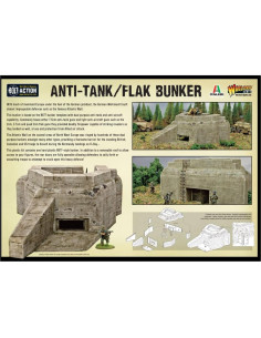 Bunker Flak R677 Warlord 1:56 WWII Modelo Plástico 2
