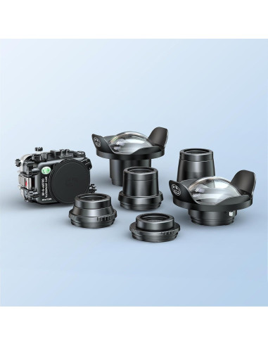 Carcasa Submarina Sea Frogs para Sony A6700 IPX8 40m