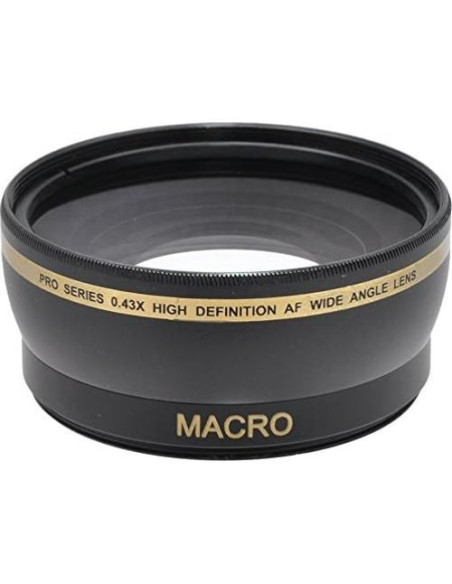 Lente Ojo de Pez 0.35x BW Elite para Fujifilm FinePix S8650 Lente Ojo de Pez 0.35x BW Elite para Fujifilm FinePix S8650