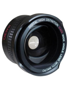 Lente Ojo de Pez Macro 0.42x para Cámara Panasonic Lumix 52mm